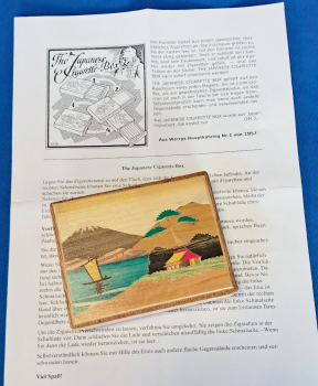 Preview: The Japanese Cigarette Box - Original - seltenes Sammlerexemplar